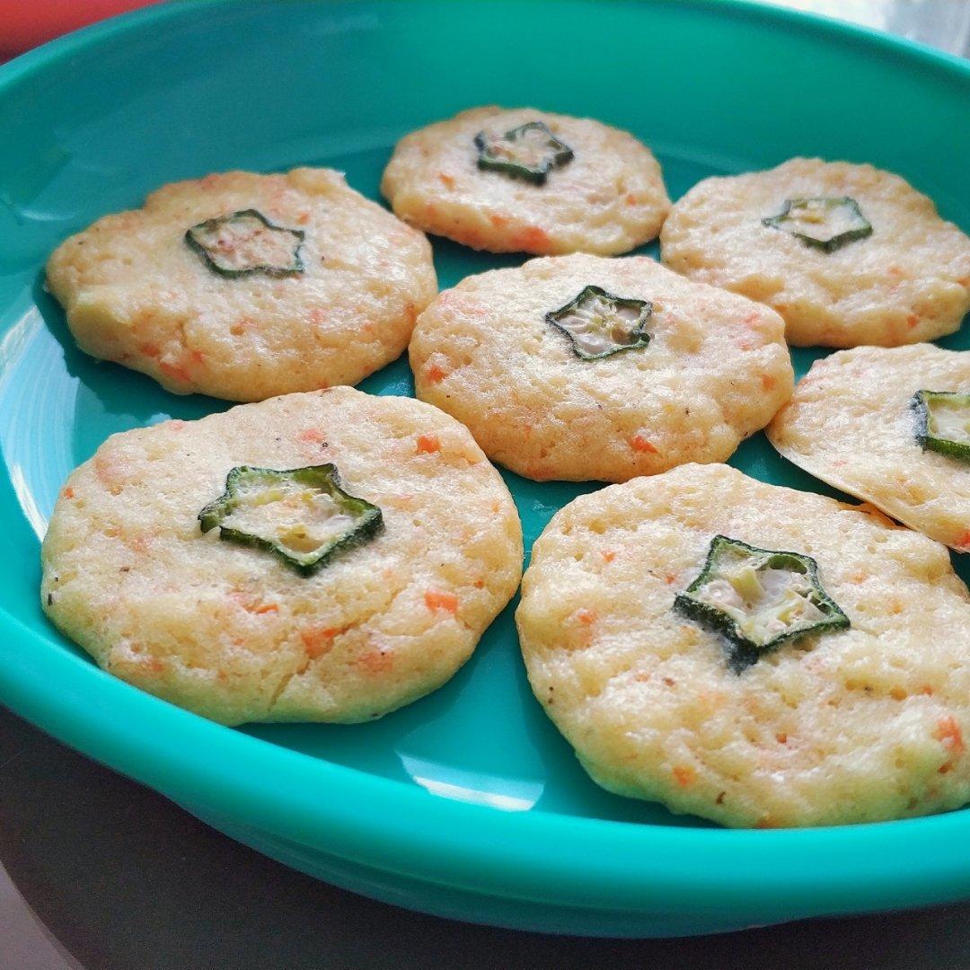 鳕鱼秋葵蛋饼  宝宝辅食食谱