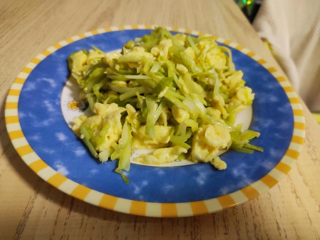 老丁的私房菜－韭黄炒鸡蛋