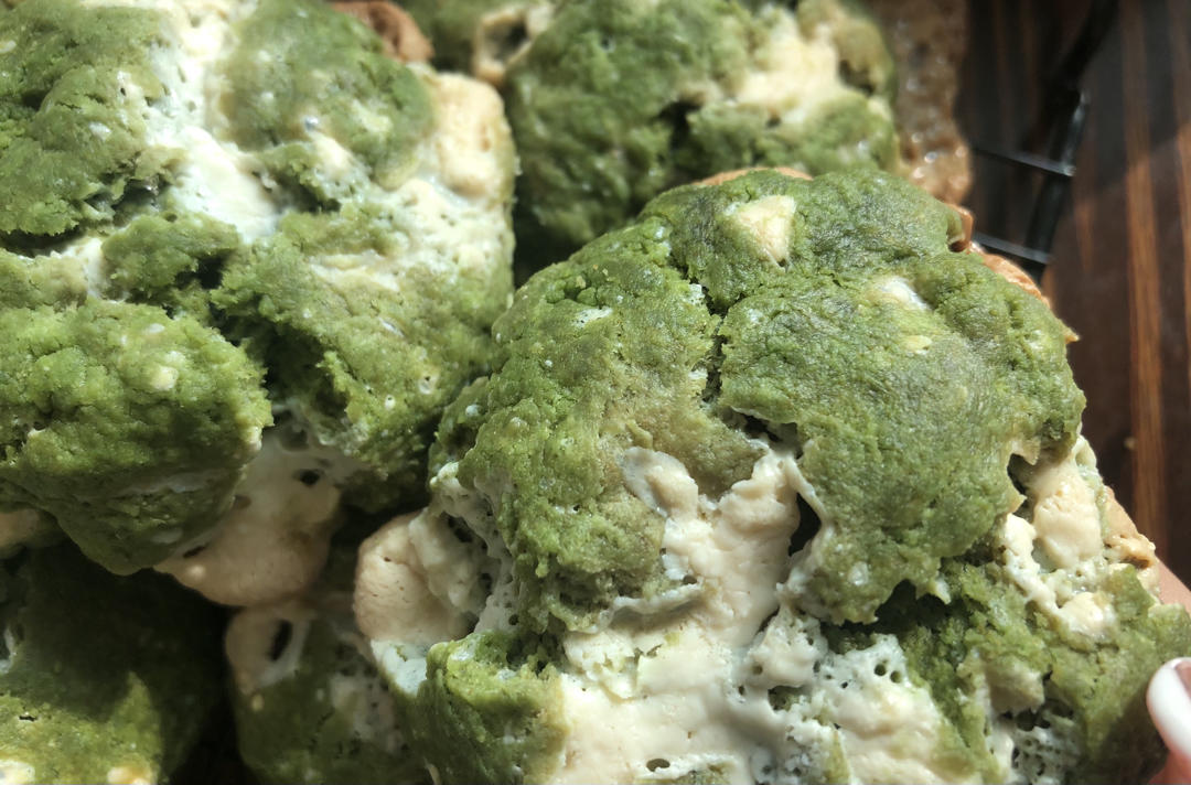 抹茶白巧大曲奇