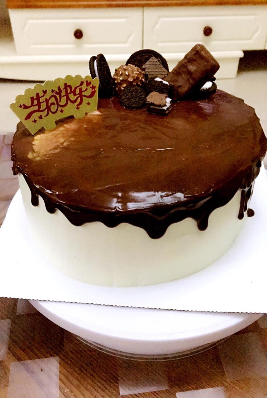 风靡欧美的滴落蛋糕~巧克力盛宴dripping cake