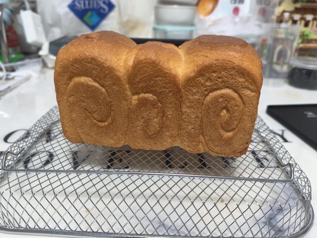 夺命软吐司(๑´ڡ`๑)超软拉丝极速方便的一次发酵吐司