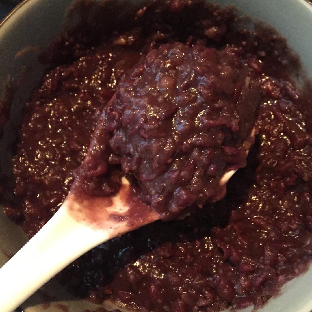 颗粒感十足の红豆沙