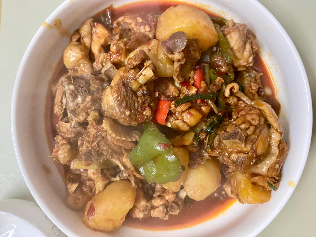 土豆烧鸡（非常下饭哦~）