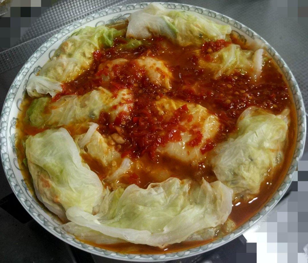 肉酿白菜卷