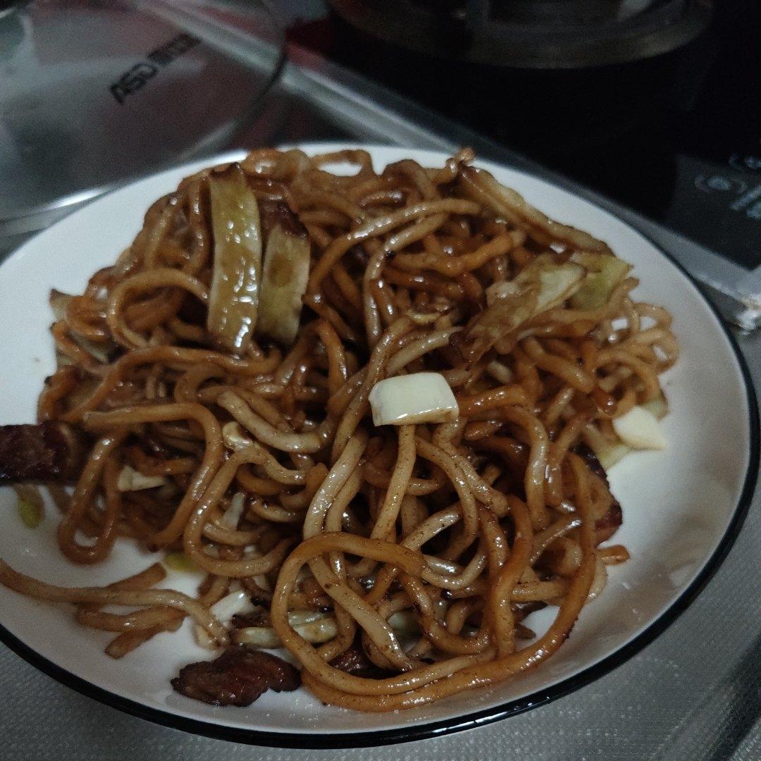地道老北京扁豆焖面 豆角焖面 太好吃小心吃撑哦