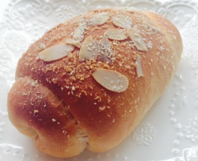 椰蓉豆沙面包（松下面包机）的做法