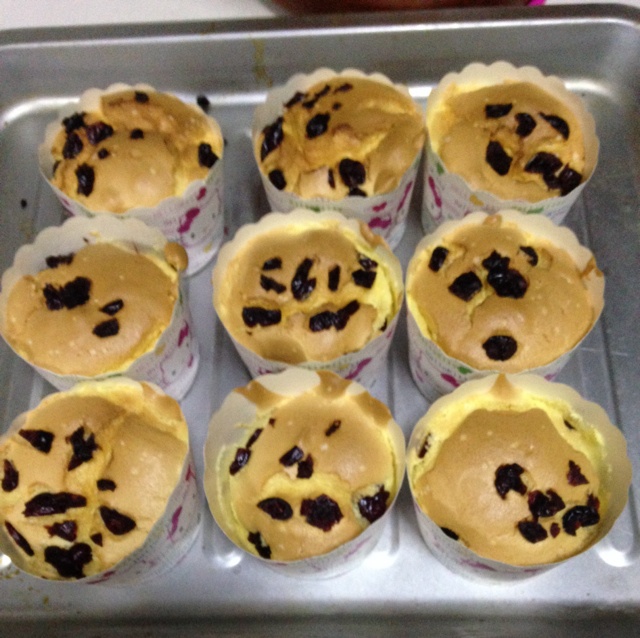 软绵绵的纸杯蛋糕