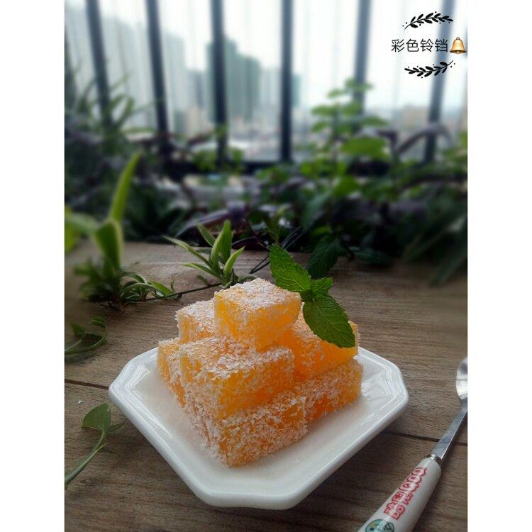 芒果椰奶布丁（白凉粉版）