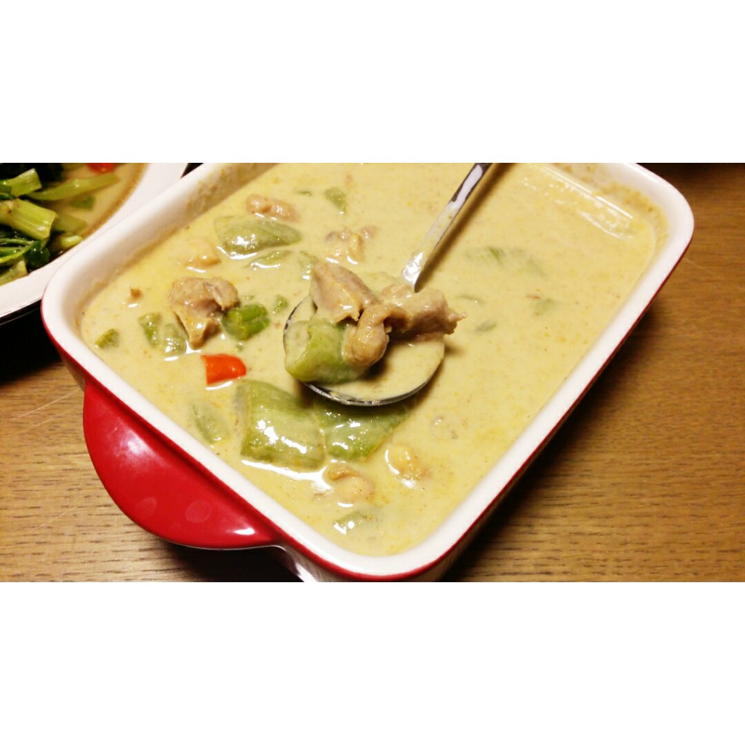 【曼食慢语】泰式绿咖喱鸡