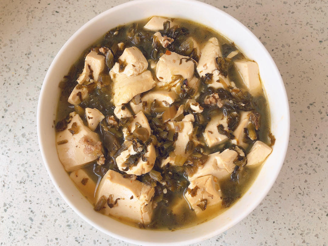 雪里红炖豆腐