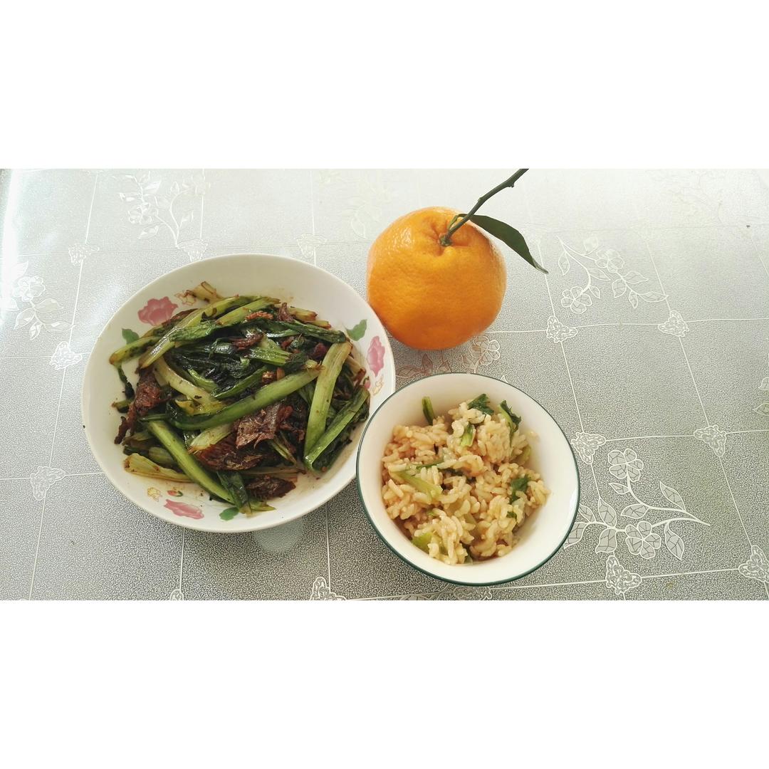 豆豉鲮鱼油麦菜