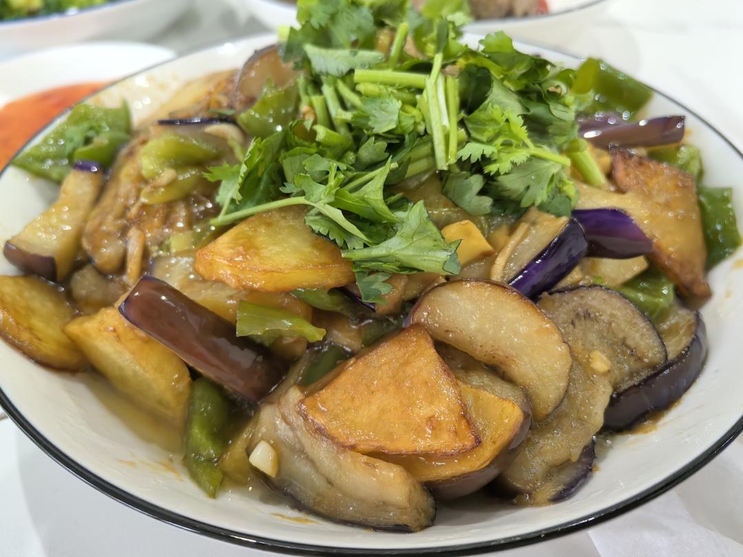 不油炸的少油地三鲜，好吃不油腻！家常版