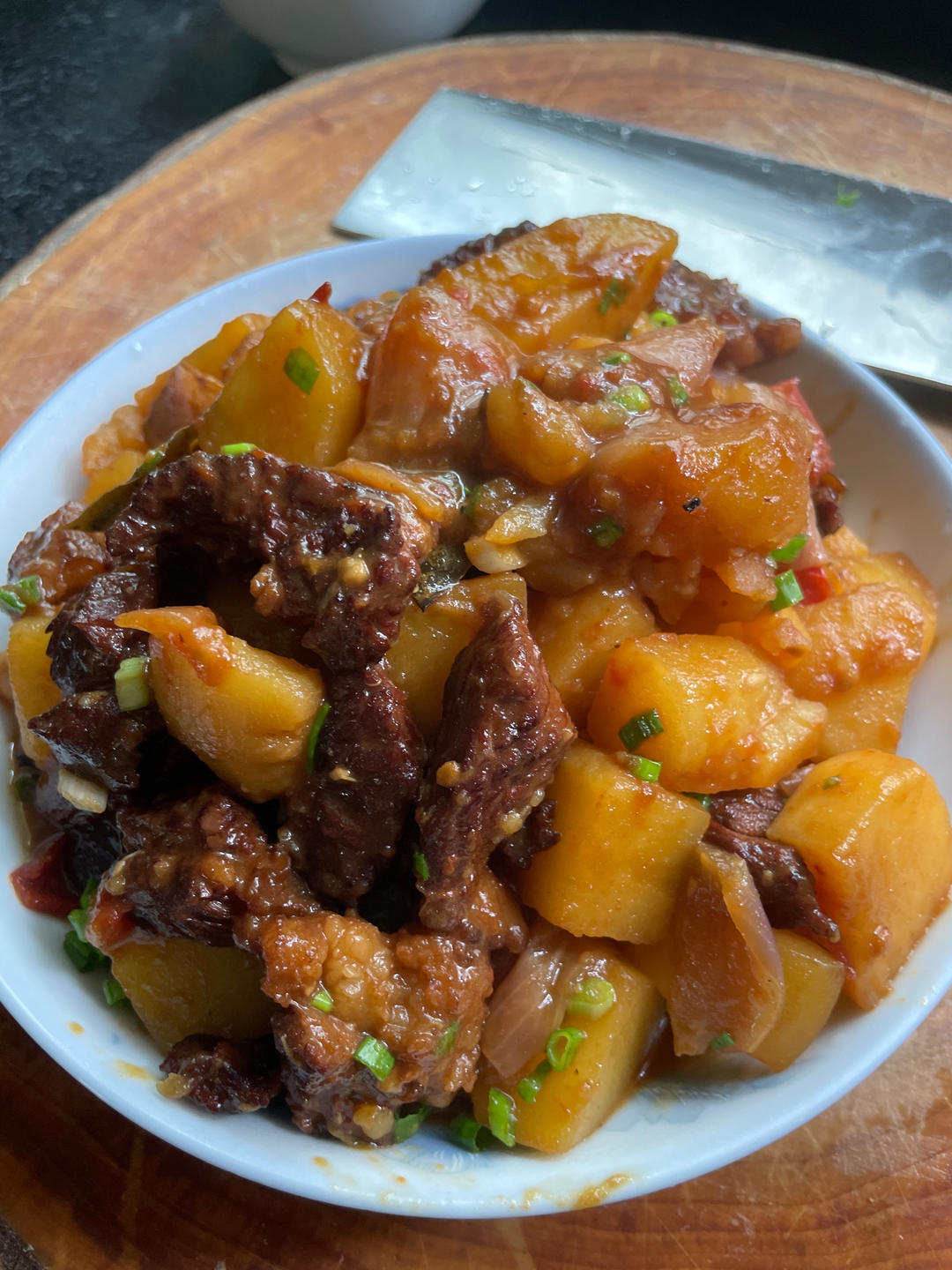 番茄土豆炖牛腩