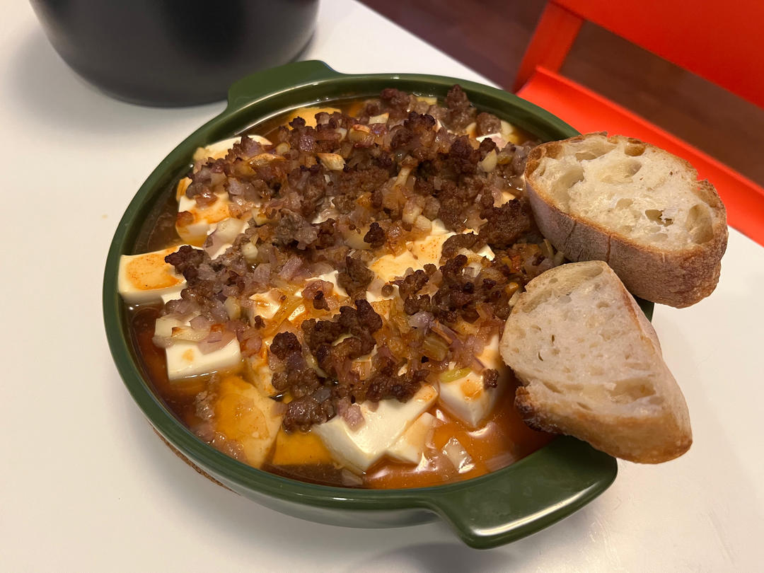 好吃到飞起！超级下饭的豆腐煲，米饭🍚不够吃了