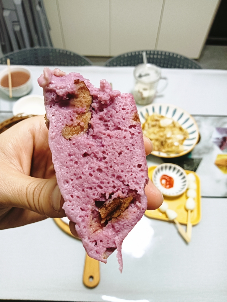 酸奶蒸糕(紫薯味)