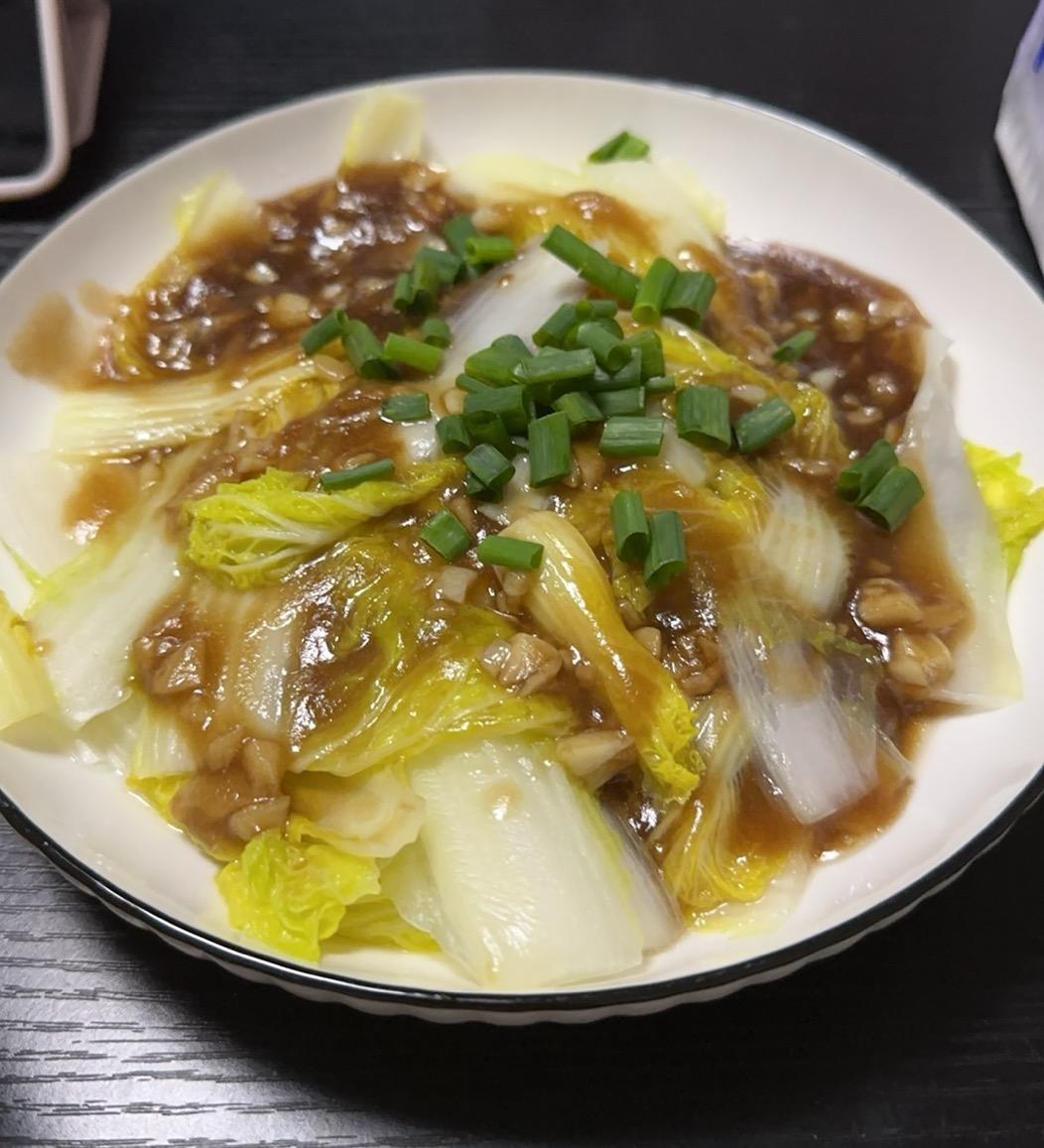 5分钟蒜蓉蚝油娃娃菜‼️健康低脂不长胖