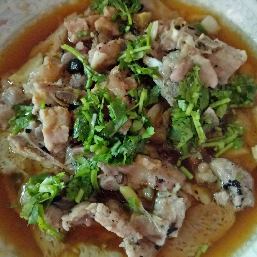 豆豉蒸排骨