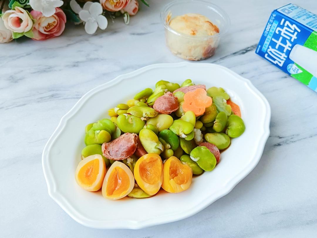 青蛙🐸钻洞——捞汁藤藤菜胡豆