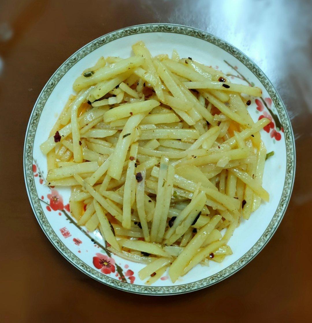 醋溜土豆丝