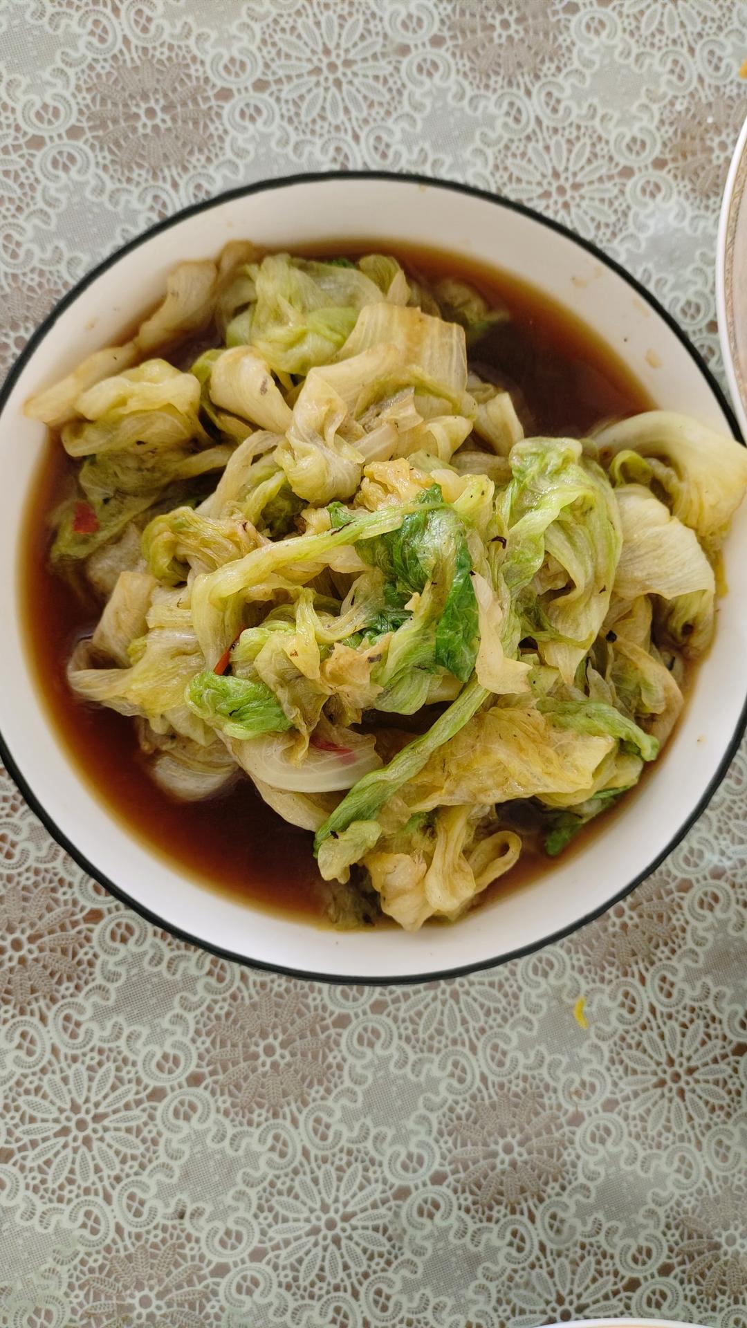 清炒生菜