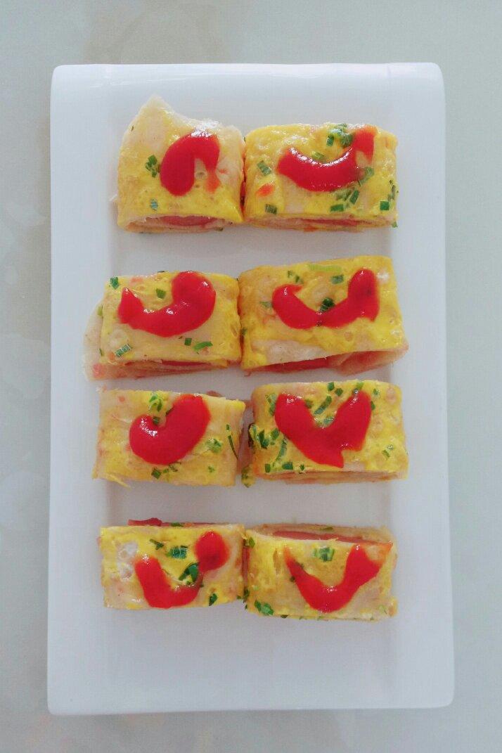 超美味西红柿鸡蛋饼