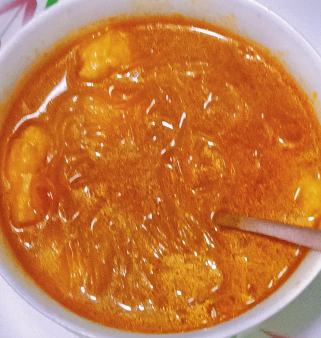 减脂餐｜番茄虾滑粉丝汤，汤鲜味美～