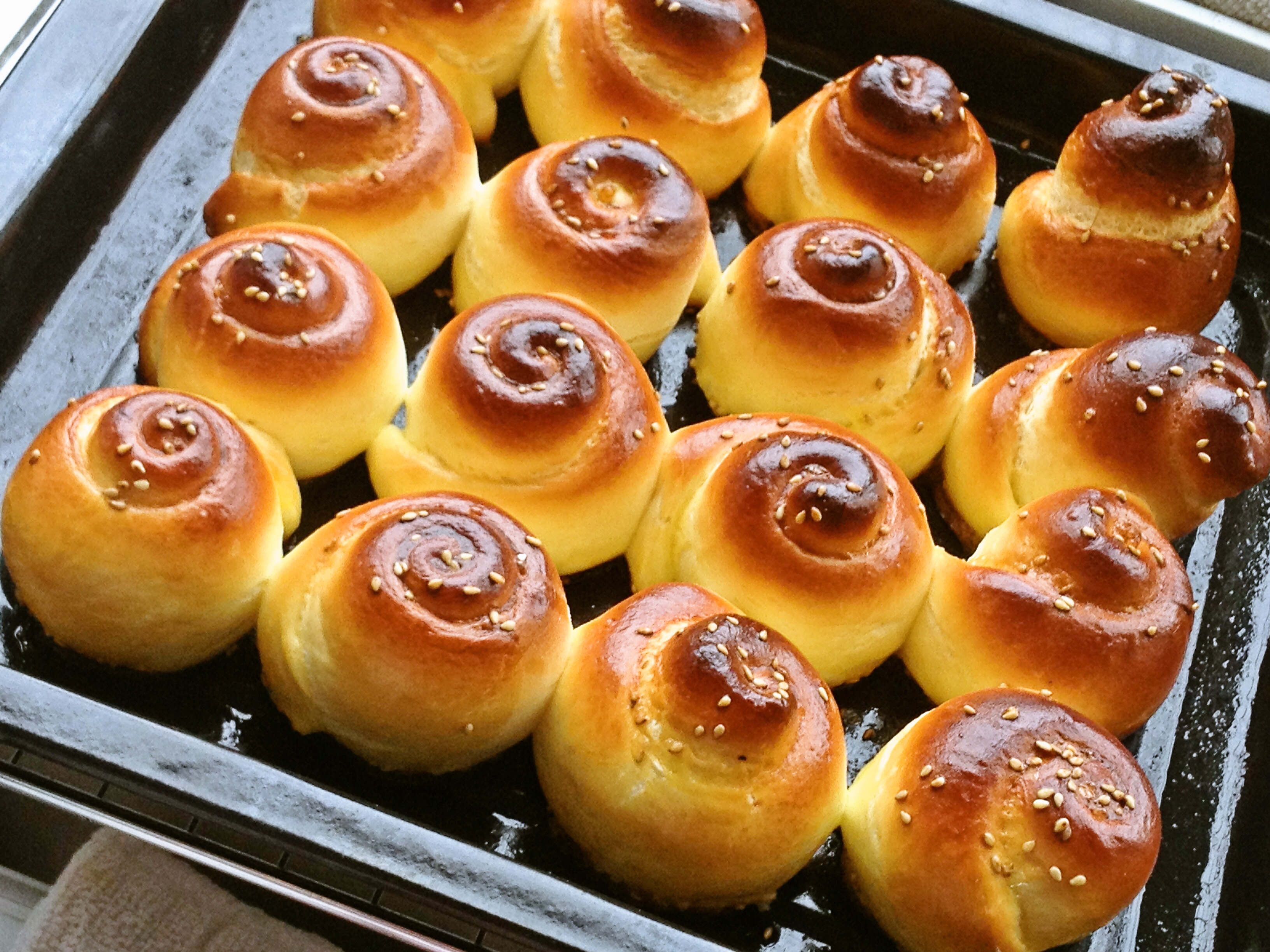 名字叫馒头的蜂蜜面包！