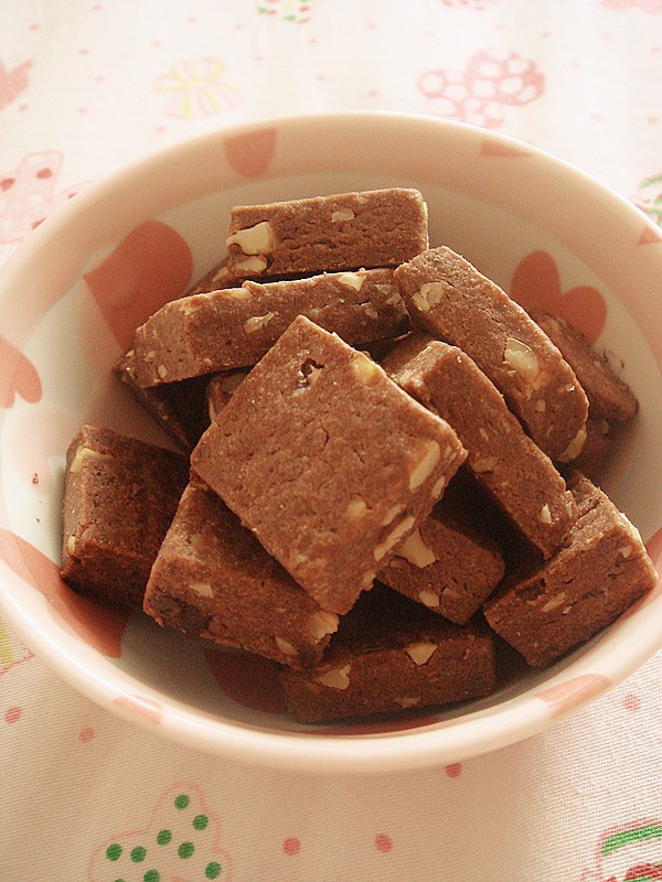 杏仁片巧克力饼干