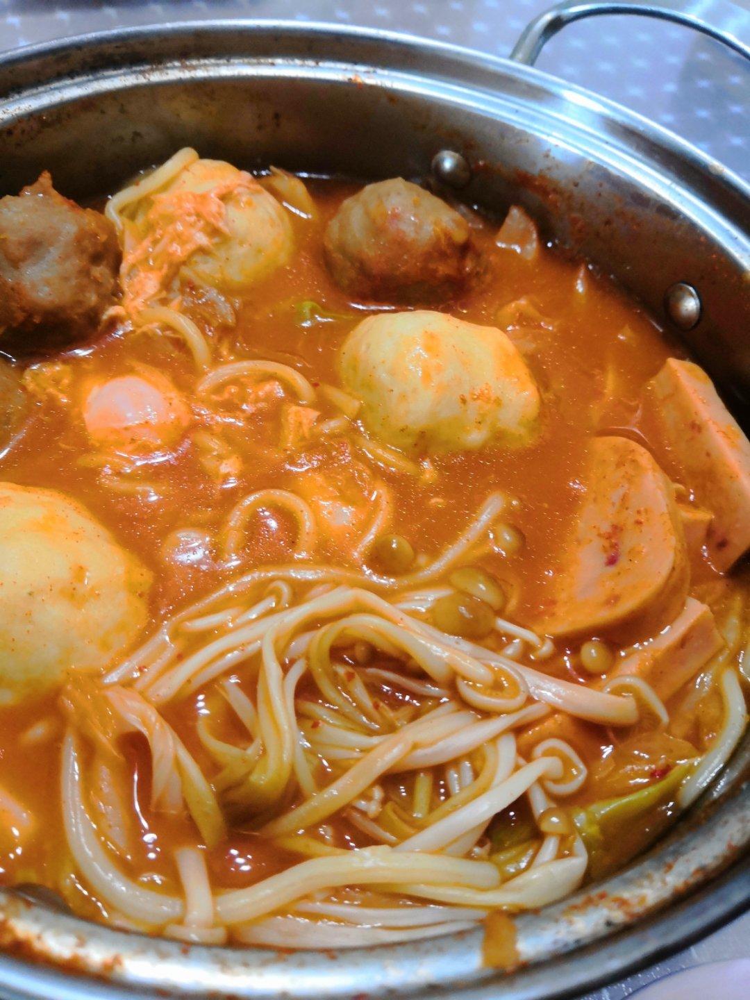 韩国部队锅拉面锅（超好吃）