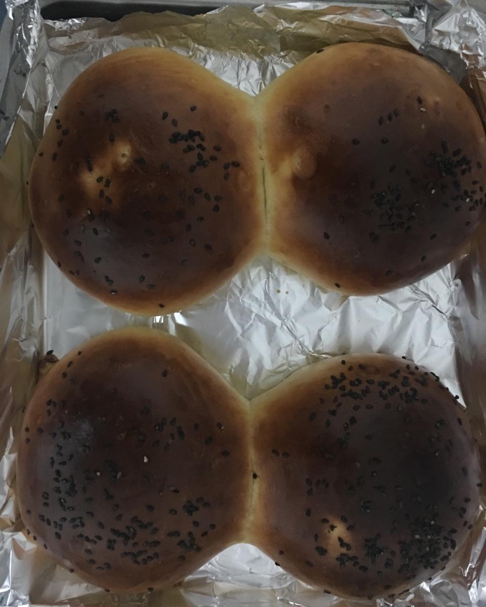 肯德基早餐汉堡轻松在家做 ---『玉米鸡肉汉堡包』