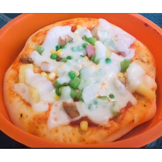做一张敲好吃的披萨饼底