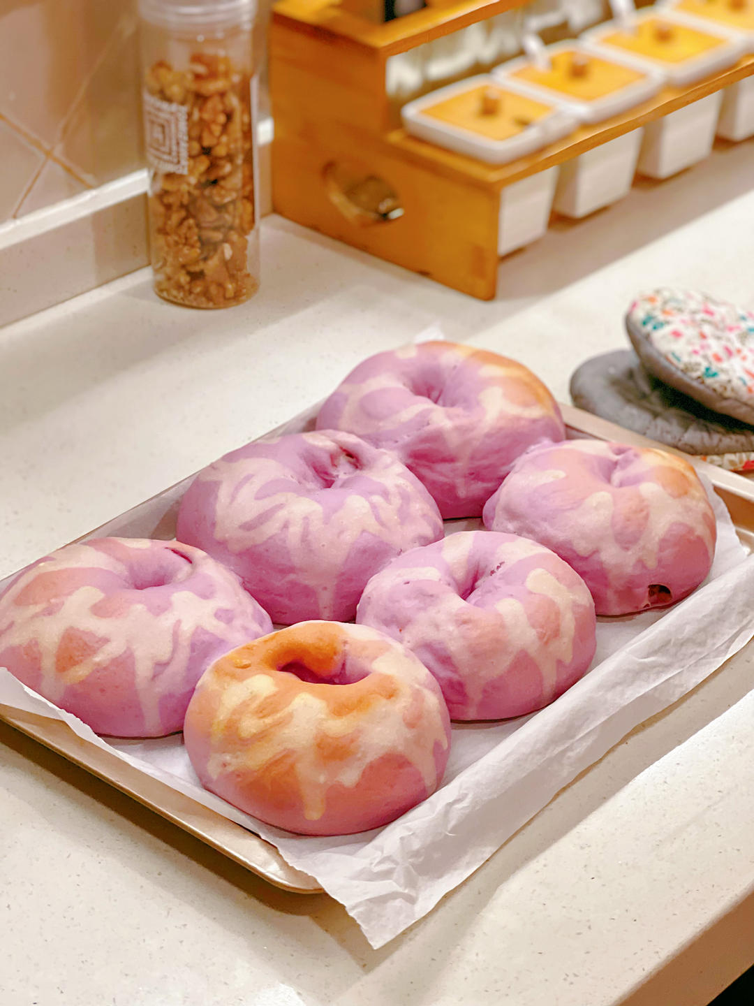 芋泥肉松软欧