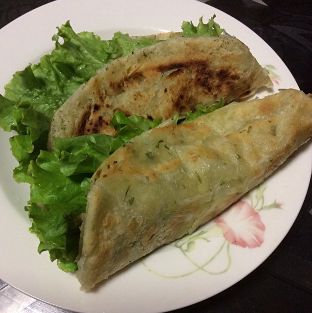自制葱油饼