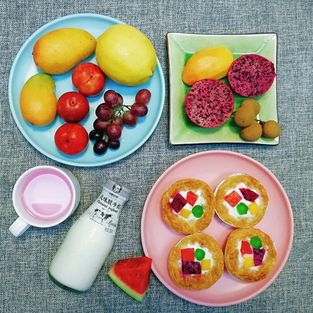 酸奶水果蛋挞