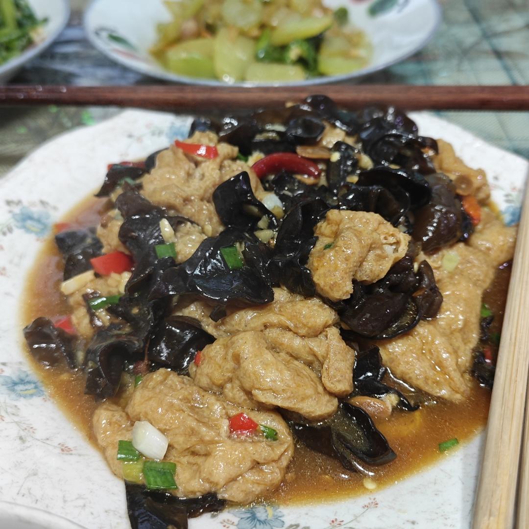 下饭油豆腐（烧肉）