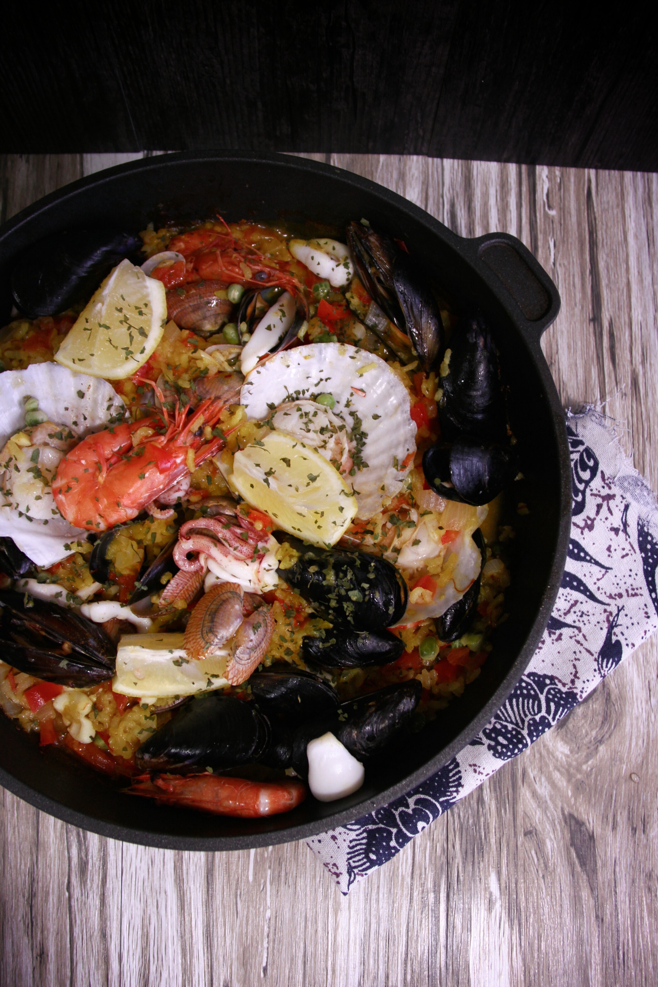 【曼食慢语】Seafood Paella 西班牙海鲜饭