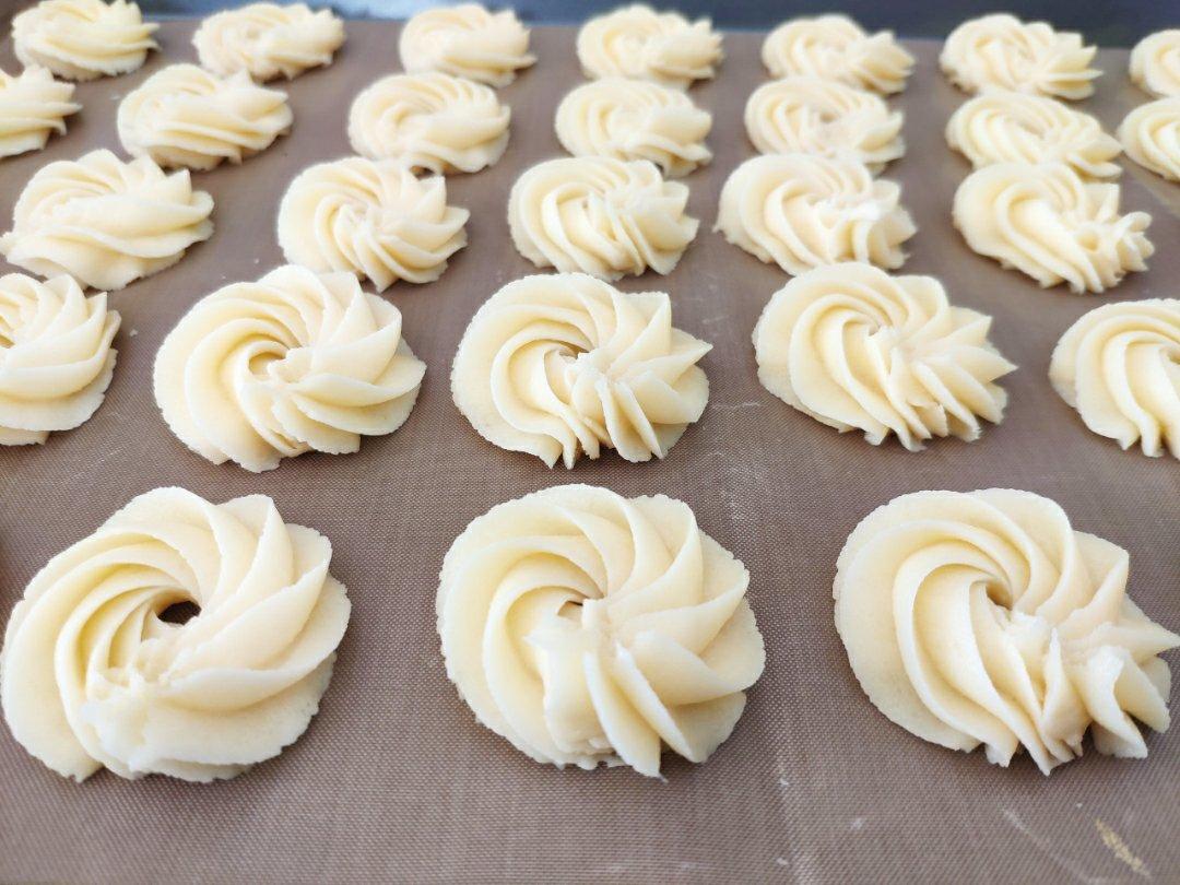 零失败花纹超级立体的黄油曲奇