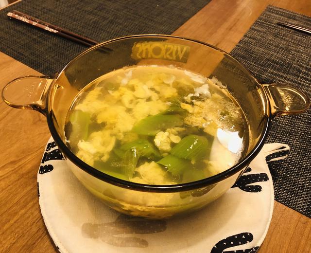 清爽可口的丝瓜蛋汤的做法