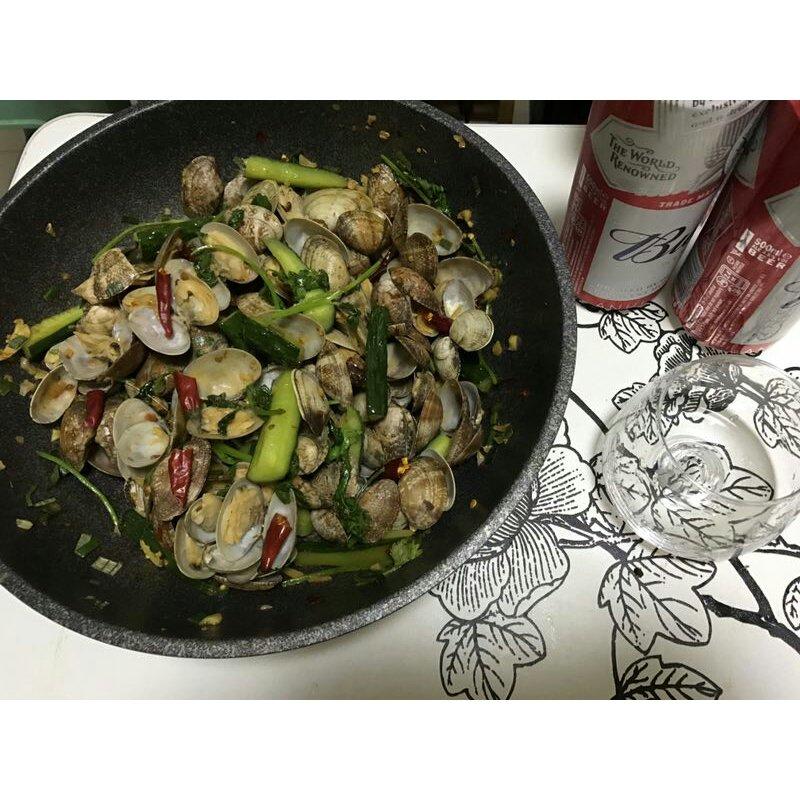 辣炒花甲