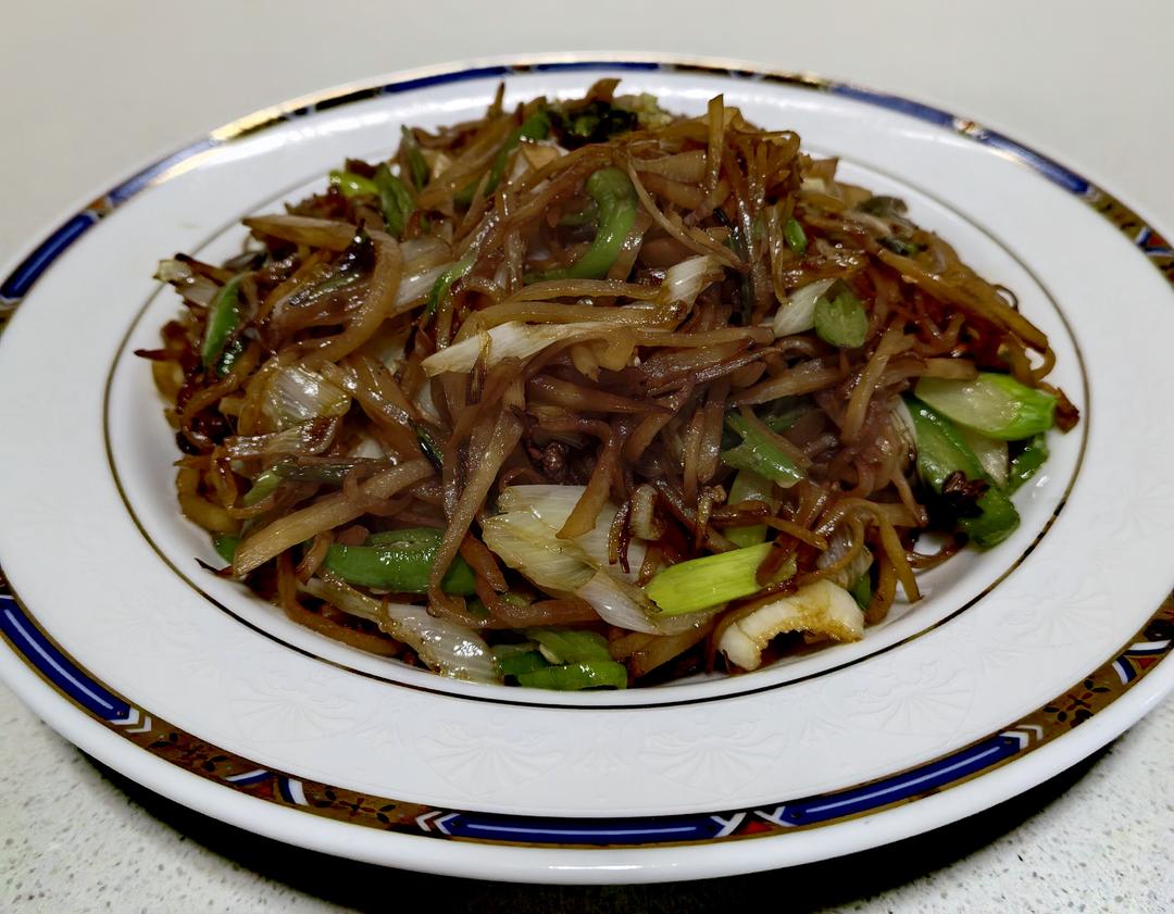 一盘炒咸菜丝，满足万千百姓胃