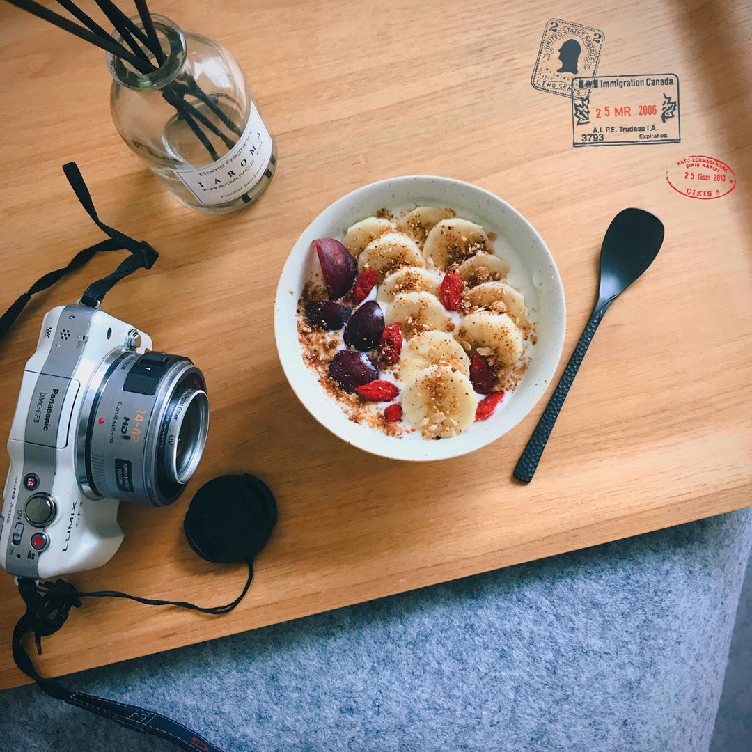 多口味牛奶钢切早餐燕麦粥丨健康·三餐