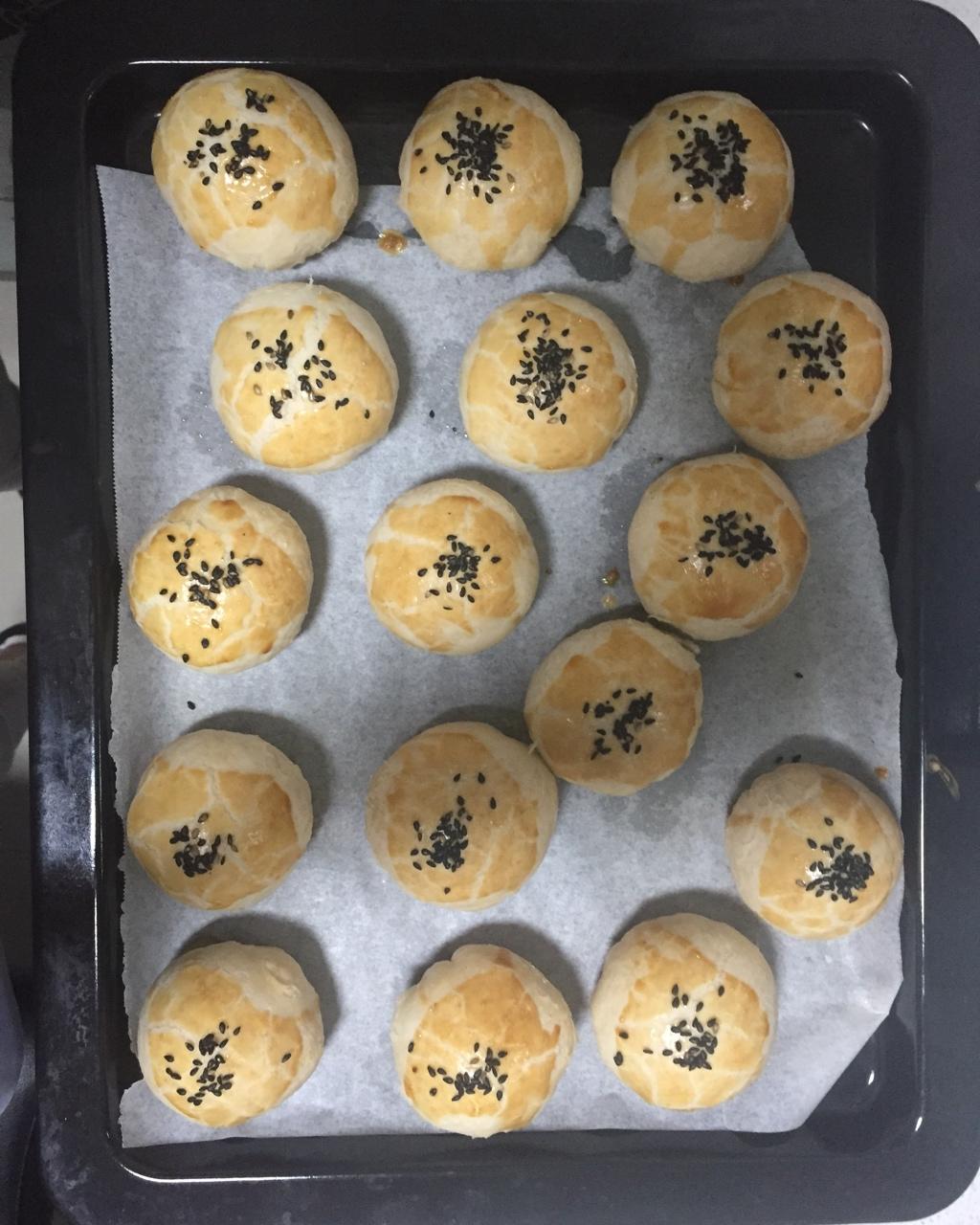 高筋面粉蛋黄酥