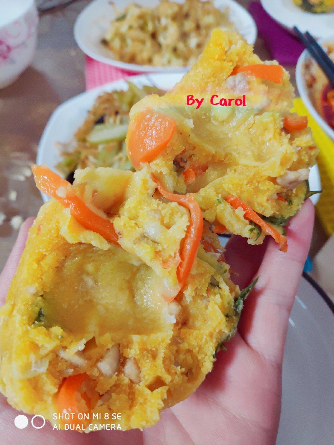 堂妈小厨——玉米菜窝头