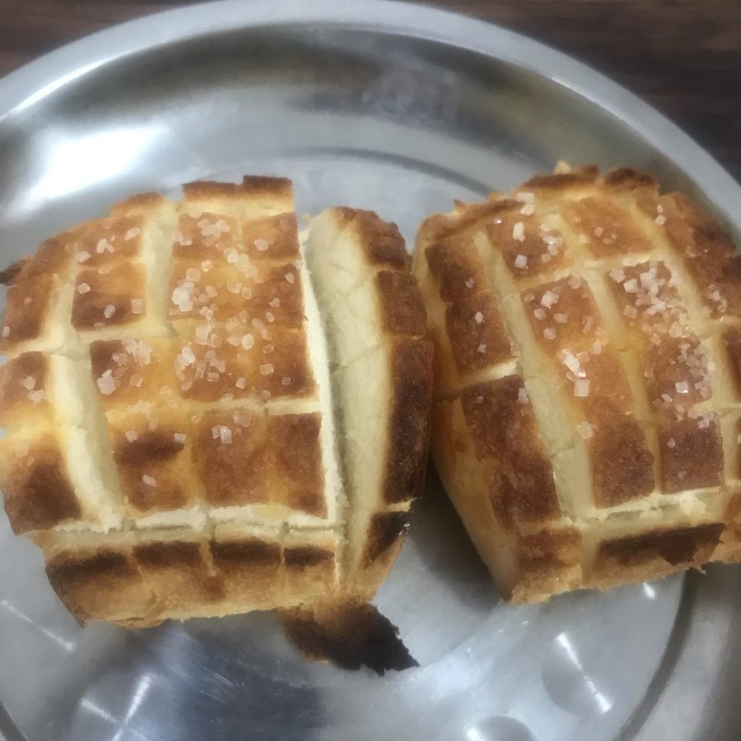 香脆到掉渣的香烤馒头