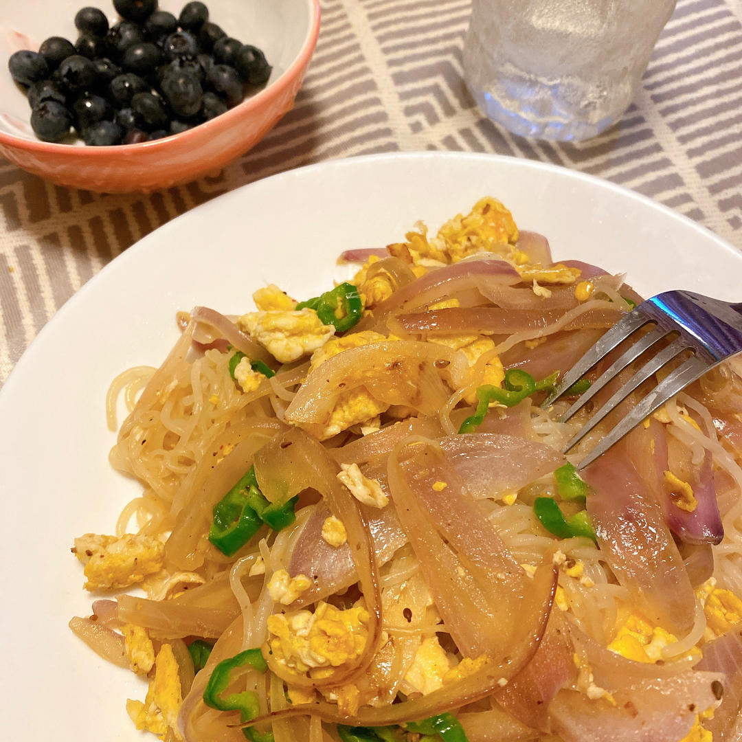 炒魔芋丝（生酮版炒粉）