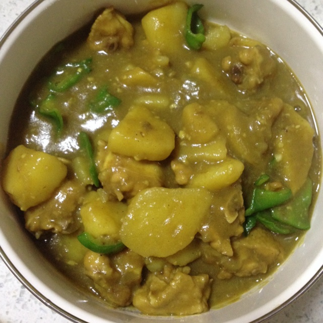 咖喱土豆鸡块