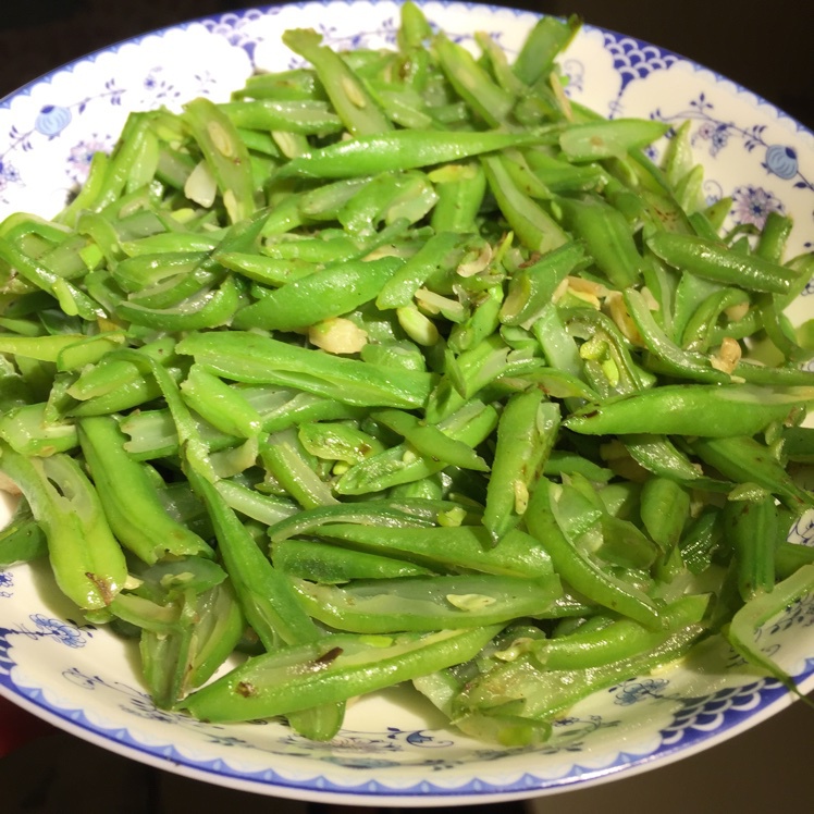 清炒芸豆