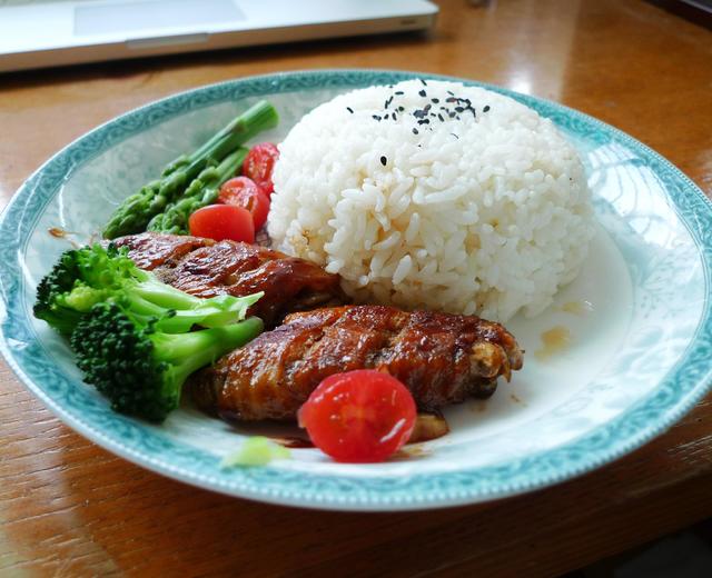 日式照烧鸡翅饭