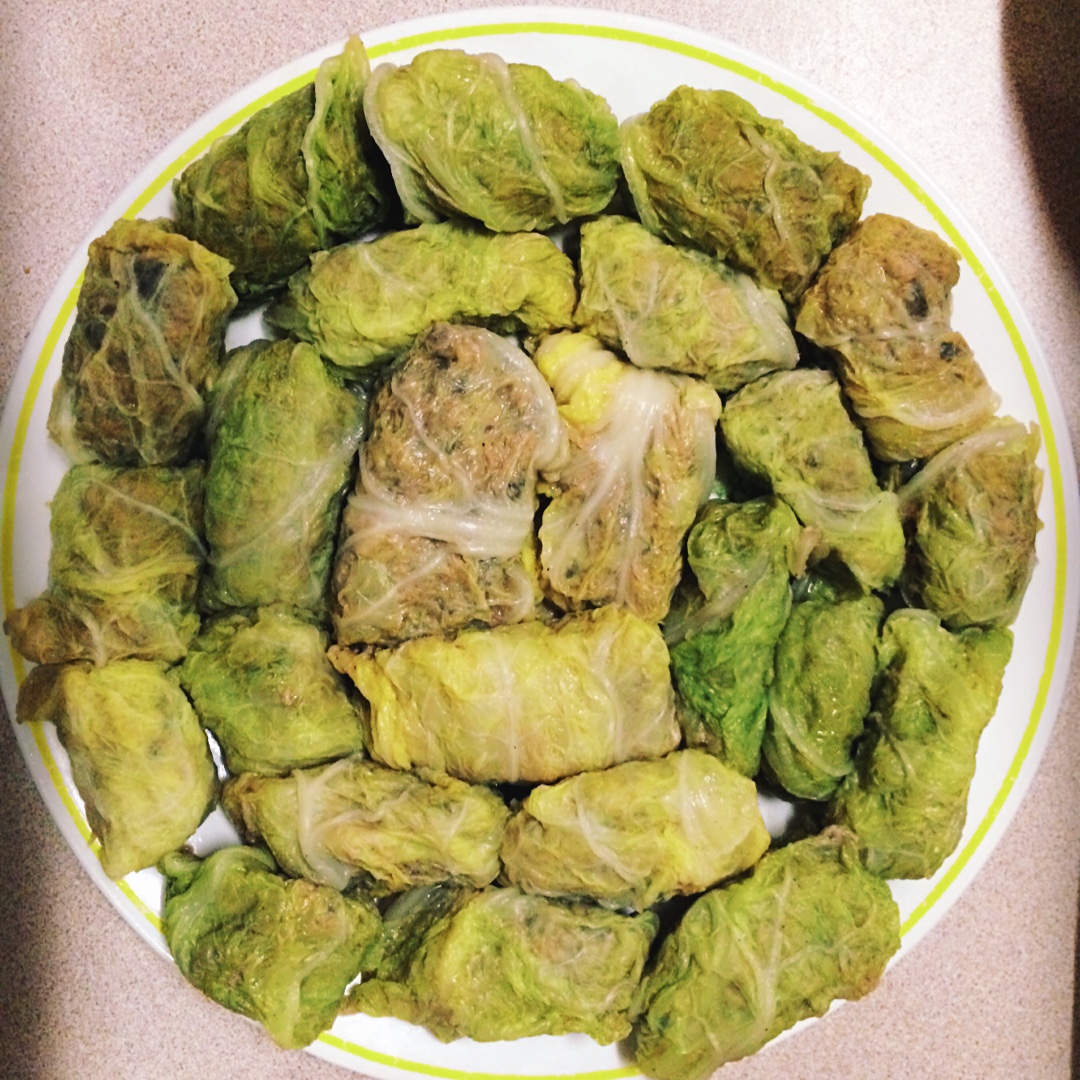 肉酿白菜卷