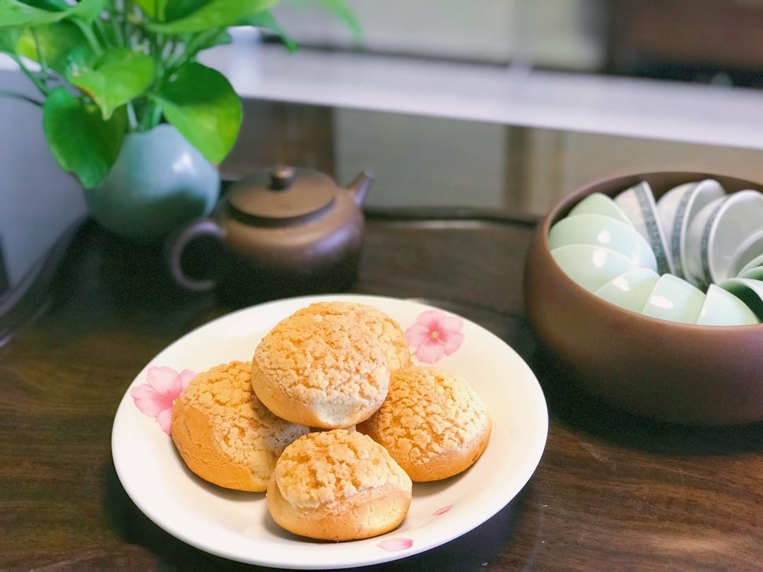 十分美味的酥皮泡芙